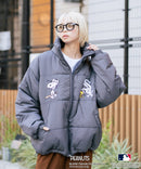 【PEANUTS×MLB】オリジナルデザイン ナイロンパファージャケット 中綿ジャケット ヤンキース ドジャース ホワイトソックス