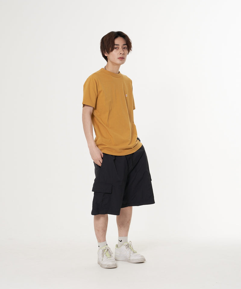 【CHAMPION/チャンピオン】ナイロンリップストップイージーカーゴショーツ 撥水性 カーゴポケット ウェストベルト