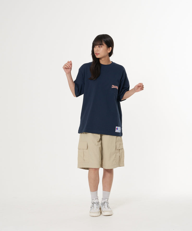 【CHAMPION/チャンピオン】ナイロンリップストップイージーカーゴショーツ 撥水性 カーゴポケット ウェストベルト