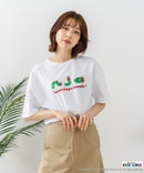 【はらぺこあおむし/The Very Hungry Caterpillar】【コットン100%のしっかりした生地 ドロップショルダー】オリジナルデザイン 刺繍Tシャツ エリック・カール 絵本 キャラクター グッズ ユニセックス