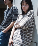 【UNIIT/ユニット】ジャガード ビッグシルエット Tシャツ