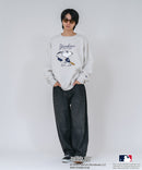 【PEANUTS/ピーナッツ】【ユニセックスデザインでリンクコーデにも◎】MLB×PEANUTS 裏起毛トレーナー 保温 キャラクター ドジャース ヤンキース パイレーツ ❘ジーンズメイト公式オンラインショップ