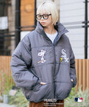 【PEANUTS×MLB】オリジナルデザイン ナイロンパファージャケット 中綿ジャケット ヤンキース ドジャース ホワイトソックス