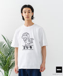 【GODZILLA/ゴジラ】【コットン100％のしっかりした生地 ドロップショルダー】オリジナルデザイン 刺繍Tシャツ ゴジラ キングギドラ メカゴジラ コラボ 特撮 映画 キャラT オーバーサイズ