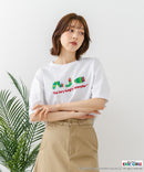 【はらぺこあおむし/The Very Hungry Caterpillar】【コットン100%のしっかりした生地 ドロップショルダー】オリジナルデザイン 刺繍Tシャツ エリック・カール 絵本 キャラクター グッズ ユニセックス