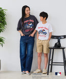 【PEANUTS×MLB】オリジナルデザイン KIDS Ｔシャツ 刺繍 130cm～160cm ユニセックス