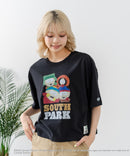 【DISCUS/ディスカス】【選べる丈感・サウスパーク】DISCUS×SOUTHPARK コラボＴシャツ 綿100% クルーネック アニメ キャラクタープリント アメカジ ストリート