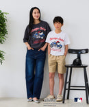【PEANUTS×MLB】オリジナルデザイン KIDS Ｔシャツ 刺繍 130cm～160cm ユニセックス