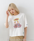【DISCUS/ディスカス】【選べる丈感・ビーバス＆バッドヘッド】DISCUS×BEAVIS AND BUTT-HEAD コラボＴシャツ 綿100% クルーネック アニメ キャラクタープリント アメカジ ストリート