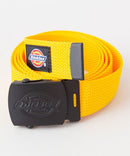 【DICKIES】 無地 ロング丈 シンプル ガチャベルト ブランドネームロゴ GIベルトストリートスタイル ワンポイント マストアイテム DS0253Z