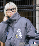 【PEANUTS×MLB】オリジナルデザイン ナイロンパファージャケット 中綿ジャケット ヤンキース ドジャース ホワイトソックス