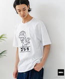 【GODZILLA/ゴジラ】【コットン100％のしっかりした生地 ドロップショルダー】オリジナルデザイン 刺繍Tシャツ ゴジラ キングギドラ メカゴジラ コラボ 特撮 映画 キャラT オーバーサイズ