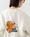 【DISCUS×HOT STUFF×Casper】キャラクタープリントスウェットトレーナー メンズ レディース ユニセックス