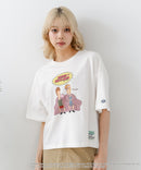 【DISCUS/ディスカス】【選べる丈感・ビーバス＆バッドヘッド】DISCUS×BEAVIS AND BUTT-HEAD コラボＴシャツ 綿100% クルーネック アニメ キャラクタープリント アメカジ ストリート