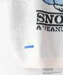 【SEQUENZ/シークエンズ】TP C/N KNIT/スヌーピー ニット クルーネック ワイドシルエット ジャガード