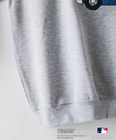 【PEANUTS×MLB】オリジナルデザイン 裏起毛トレーナー ヤンキース ドジャース カブス キャラクター