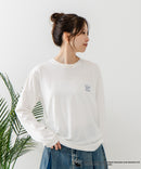 【CONVERSE/コンバース】×【TOM AND JERRY/トムとジェリー】両面プリント オーバーサイズ ロンT