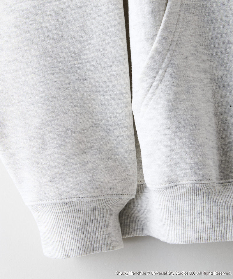 【CHUCKY/チャッキー】オリジナルデザイン 裏起毛パーカー フーディー CHUCKY チャッキー ティファニー