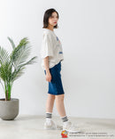 新柄追加！！【TOM AND JERRY/トムとジェリー】オリジナルデザイン 刺繍 Tシャツ ジェリー タフィー ドロップショルダー ビッグシルエット ユニセックス キャラクター