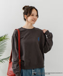 【CONVERSE/コンバース】×【TOM AND JERRY/トムとジェリー】オーバーサイズ プリント スウェットトレーナー