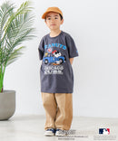 【PEANUTS×MLB】オリジナルデザイン KIDS Ｔシャツ ヤンキース ドジャース カブス 130 140 150 160 キャラクター 親子お揃いコーデ zo