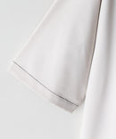 【BLUE STANDARD/ブルースタンダード】【吸水速乾＆UVカット】オーバーサイズ カラーステッチングシャツ ストレッチ ワークテイスト ストリート ユニセックス きれいめカジュアル