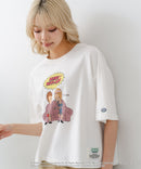 【DISCUS/ディスカス】【選べる丈感・ビーバス＆バッドヘッド】DISCUS×BEAVIS AND BUTT-HEAD コラボＴシャツ 綿100% クルーネック アニメ キャラクタープリント アメカジ ストリート