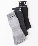 5本指 クォーター ソックス 3P