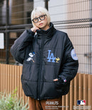 【PEANUTS×MLB】オリジナルデザイン ナイロンパファージャケット 中綿ジャケット ヤンキース ドジャース ホワイトソックス