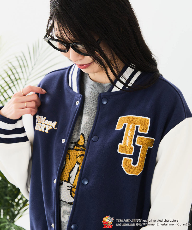 【TOM&JERRY/トムとジェリー】フリースボンディングスタジャン