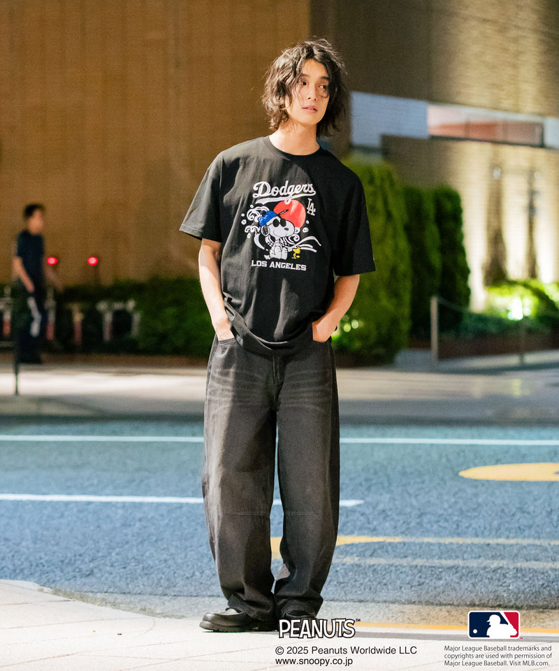 【PEANUTS×MLB】オリジナルデザイン 和柄Ｔシャツ ドジャース ヤンキース カブス スーベニア