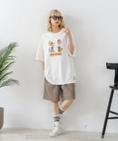 【DISCUS/ディスカス】【選べる丈感・ビーバス＆バッドヘッド】DISCUS×BEAVIS AND BUTT-HEAD コラボＴシャツ 綿100% クルーネック アニメ キャラクタープリント アメカジ ストリート