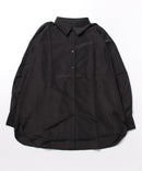 【C-FORT POINT/フォートポイント】エステルブロード　オーバーシルエットシャツ