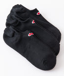 ゴースト丈 無地 ソックス 3P CMSCY502 ワンポイントロゴ 3足組 靴下 CHAMPION チャンピオン