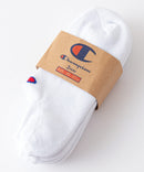 ゴースト丈 無地 ソックス 3P CMSCY502 ワンポイントロゴ 3足組 靴下 CHAMPION チャンピオン