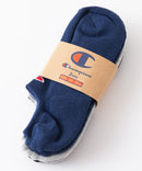 ゴースト丈 無地 ソックス 3P CMSCY502 ワンポイントロゴ 3足組 靴下 CHAMPION チャンピオン