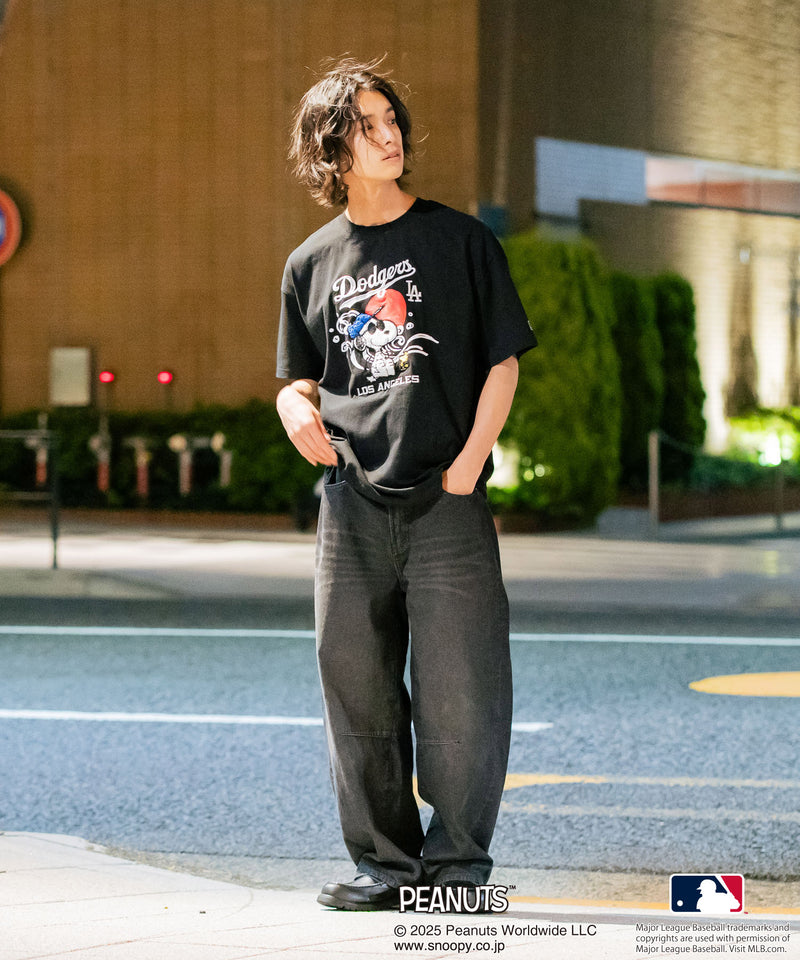 【PEANUTS×MLB】オリジナルデザイン 和柄Ｔシャツ ドジャース ヤンキース カブス スーベニア
