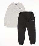 裏起毛 ルームウェア 上下組  セットアップ パジャマ 部屋着 ふんわり リラックス 厚手 CHAMPION チャンピオン