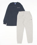 裏起毛 ルームウェア 上下組  セットアップ パジャマ 部屋着 ふんわり リラックス 厚手 CHAMPION チャンピオン