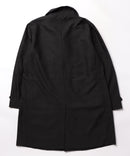 ストレッチツイル ステンカラーコート  イージーケア マシンウォッシャブル 防シワ 大人カジュアル 美シルエット BLUE STANDARD ブルースタンダード