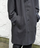 ストレッチツイル ステンカラーコート  イージーケア マシンウォッシャブル 防シワ 大人カジュアル 美シルエット BLUE STANDARD ブルースタンダード