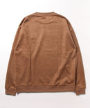 フェイク スエード ワンポイント 刺繍 クルーネック UNIIT ユニット