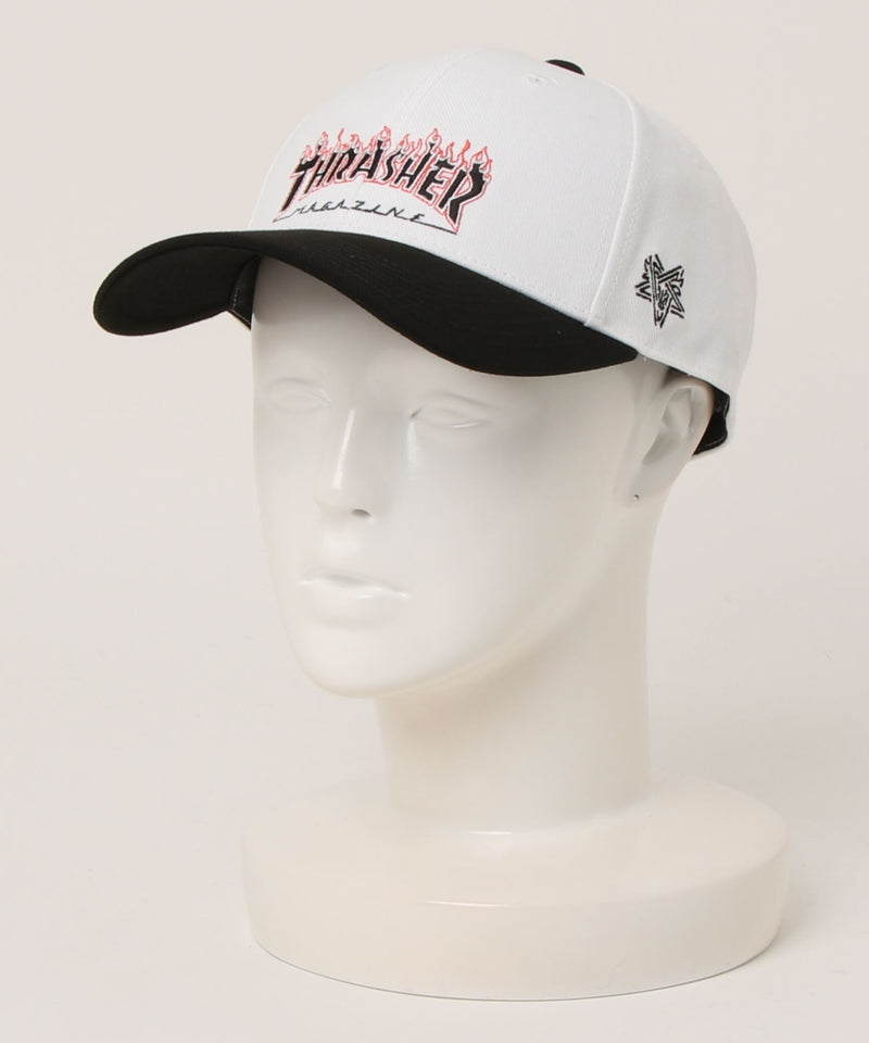 ファイヤー ロゴ キャップ THRASHER スラッシャー