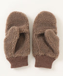 ボア 2WAY ミトン 婦人サイズ手袋 【UNIVERSAL OVERALL /ユニバーサルオーバーオール】