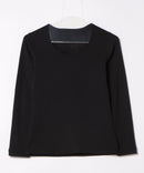 ウラキモウゴクアツUネック 裏起毛極厚Uネック インナー 裏シャギー【C-FORT POINT/フォートポイント】