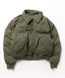 ファイバー 中綿 MA-1 エコダウン 防風 撥水 ストレッチ 軽量 メンズ レディース ユニセックス UNIIT ユニット