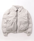 ファイバー 中綿 MA-1 エコダウン 防風 撥水 ストレッチ 軽量 メンズ レディース ユニセックス UNIIT ユニット