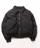 ファイバー 中綿 MA-1 エコダウン 防風 撥水 ストレッチ 軽量 メンズ レディース ユニセックス UNIIT ユニット