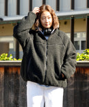 リバーシブル ナイロン ボア フリース ジャケット BLUE STANDARD ブルースタンダード