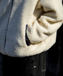 リバーシブル ナイロン ボア フリース ジャケット BLUE STANDARD ブルースタンダード